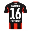 Eintracht Frankfurt Hugo Larsson #16 Hemmatröja 2025-26 Kortärmad